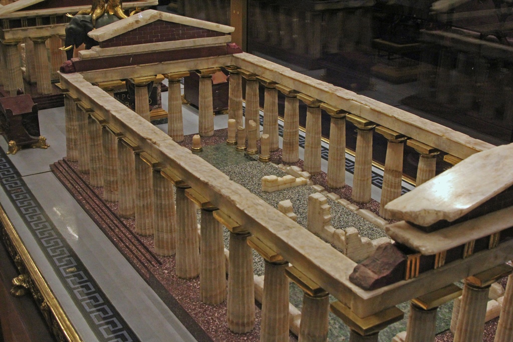 Model of Temple in Paestum